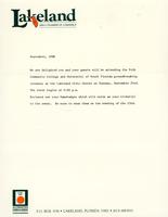 LK Campus Groundbreaking Invitation Confirmation